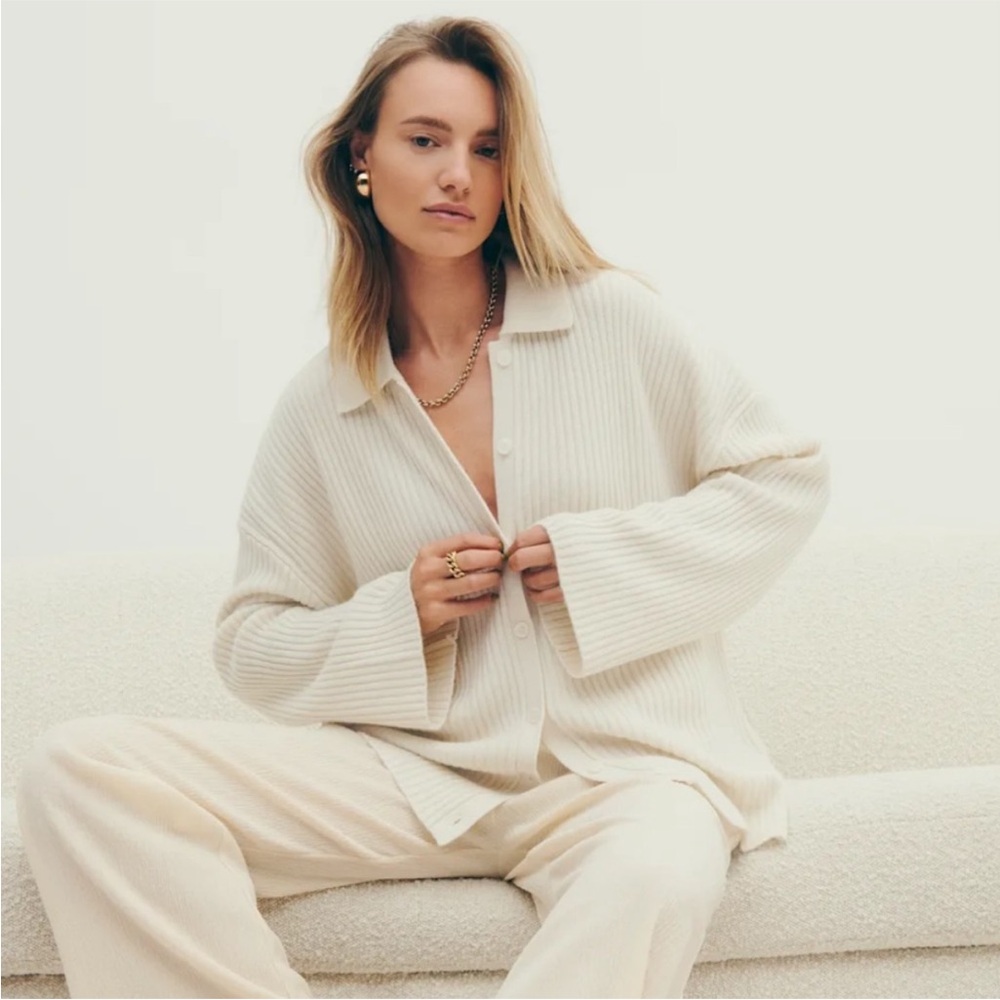 Reformation Cashmere Cardigan